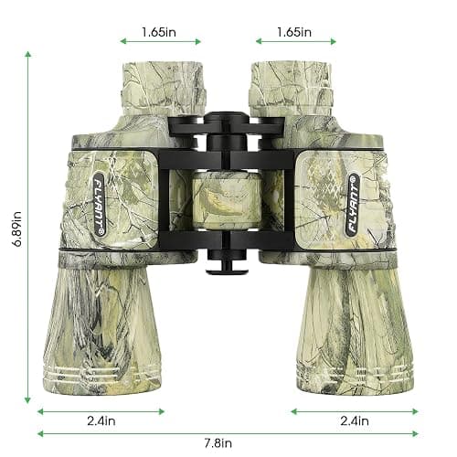 20x50 High Powered Binoculars for Adults, Waterproof Binoculars with Low Light Vision for Bird Watching Hunting Camping Travel Cruise Hiking Sports Stargazing, Unique Gifts for Men thumbnail 9