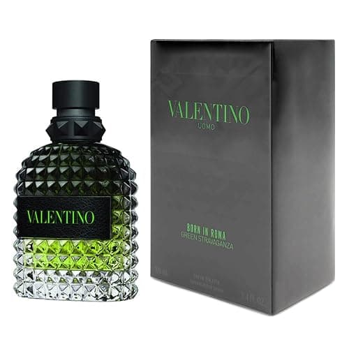 Valentino Uomo Born In Roma Green Stravaganza by Valentino for Men - 3.4 oz EDT Spray - Image 1