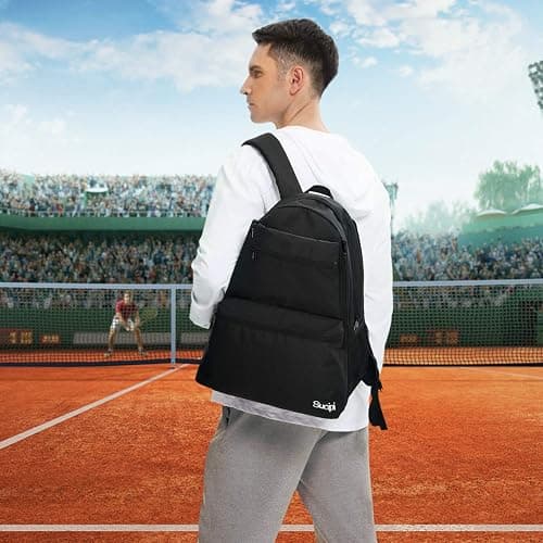 Sucipi Tennis Bag Professional Tennis Backpack for Men and Women Racket Bags Holds 2 Rackets with Ventilated Shoe Compartment thumbnail 6