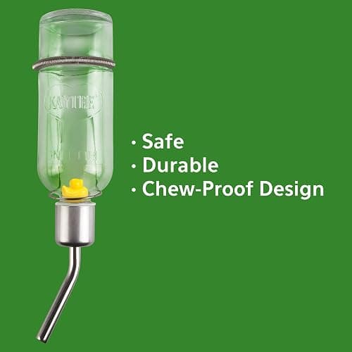Kaytee Chew-Proof Water Bottle for Pet Hamsters, Gerbils and Rats, 6 oz thumbnail 4