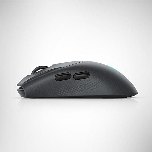 Alienware AW720M Tri-Mode Wireless Gaming Mouse - 2.4GHz Wireless, Bluetooth 5.1, 26,000 DPI, 8-Fully Programmable Buttons, Magnetic Snap Charging Adapter USB-A to USB-C Cable - Dark Side of The Moon thumbnail 11
