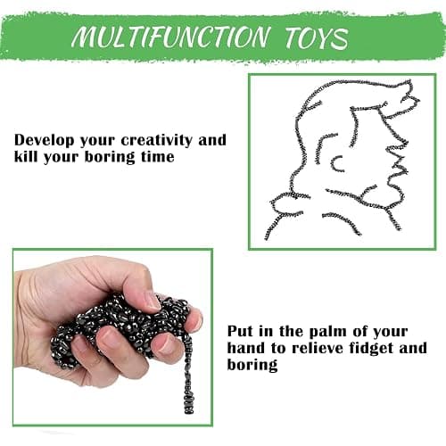 550pcs Fidget Toys Adults ，Sensory Toys， Desk Fidgets Toys for Office Stress/Anxiety Relief (550 PCS) thumbnail 7