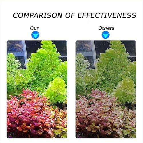 LED Aquarium Light Full Spectrum Clip Fish Tank Light Plants Light 360° Adjustable 2 Light Bar Super-Bright 8W Suitable for 20-40 Gal Fish Tank thumbnail 4