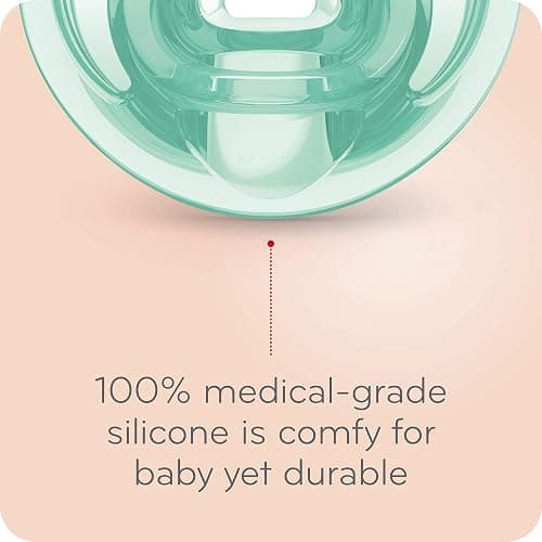 NUK Comfy Orthodontic Pacifiers, 0-6 Months, 3 count (Pack of 1) thumbnail 5