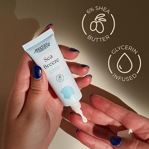 Nurture by Nature Hand Cream Gift Set 5x30ml – With Shea Butter & Glycerin for Dry Hands – 5 Fragrances – Travel Size Hand Moisturiser – Vegan, Cruelty Free – Birthday or Mother’s Day Gift for Her thumbnail 2