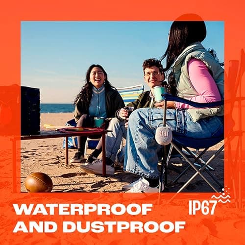 JBL Clip 5 - Ultra-Portable, Waterproof & Dustproof Bluetooth Speaker, Big Pro Sound with Punchy bass, Integrated Carabiner, Up to 12 Hours of Play, Made in Part with Recycled Materials (Pink) thumbnail 2