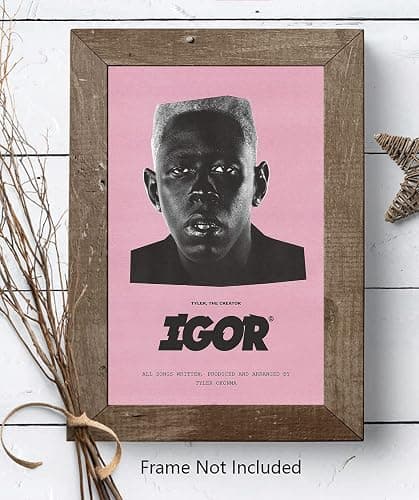 Christ-EZ IGOR - Hip-Hop/Rap Album Cover POSTER Cool Wall Decor Art Print posters for room aesthetic - Matte Poster Frameless Gift 11 x 17 inch(28cm x 43cm) thumbnail 4