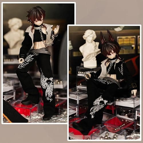 SacPero BJD Dolls BJD Blind Box 1/8 BJD Dolls 9" Ball Jointed Doll Dress Up Dolls Collectible Figures Gift for Party Birthday Ages 15 and Up PVC & ABS Costume Included-The Past in Sicily (Single Box) thumbnail 9