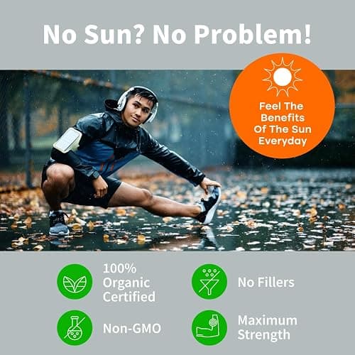 (2 Pack) Organic Vitamin D3 K2 Drops with MCT Oil Omega 3, 5000 IU, Maximum Strength Vitamin D Liquid, No Fillers, Non-GMO Liquid D3 for Faster Absorption and Immune Support (Unflavored, 2 Fl Oz) thumbnail 6