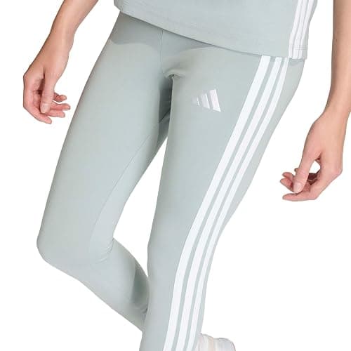 adidas Women's Essentials 3-Stripes Cotton Leggings thumbnail 4