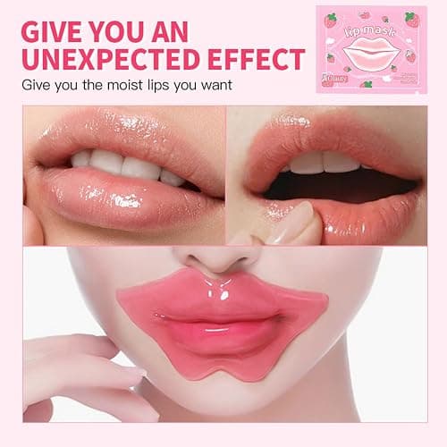 30 Pairs Eye Masks & Lip Masks, Under Eye Patches for Puffy Eyes, Moisturizing Lip Mask Pink Pads, Reducing Fine Lines, Bridal Shower Gifts, Graduation Gifts, Wedding Bridesmaid Gifts, Bulk Gifts thumbnail 5
