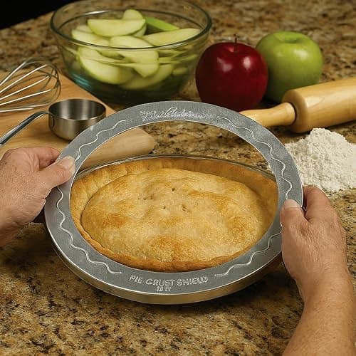 Mrs. Anderson's Baking Pie Crust Protector Shield, Fits 9.5 and 10-Inch Plates, Set of 2 thumbnail 7
