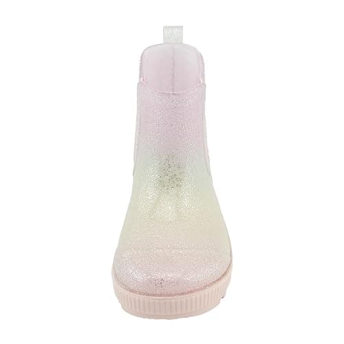 BEARPAW Toddler and Kids' Chelsea Rain Boots, Waterproof Rubber Rainboot, Girls/Boys Light Water Shoes for Muddy Park/Hiking thumbnail 4