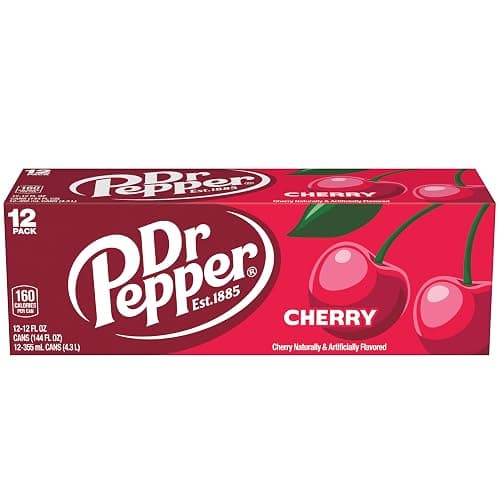 DR PEPPER - CHERRY, 12 OZ, 12 PK thumbnail 5