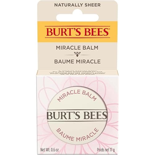 Burt’s Bees Miracle Balm, 100% Natural Origin, Naturally Sheer, 0.6 Ounces, Pack May Vary thumbnail 7