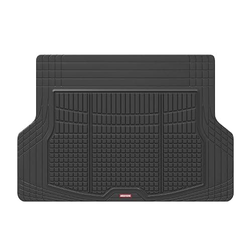 Motor Trend Premium FlexTough All-Protection Cargo Mat Liner – w/Traction Grips & Fresh Design, Heavy Duty Trimmable Trunk Liner for Car Truck SUV, Black (OF-985-BK) thumbnail 2