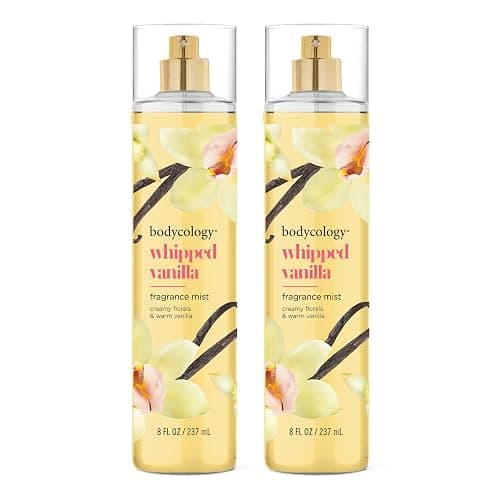 Bodycology Long-Lasting Fragrance Body Mist, Whipped Vanilla, 8 fl oz (Pack of 2) - Image 1