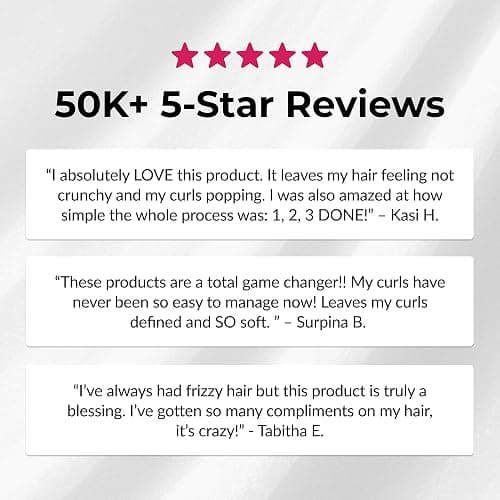 Love Ur Curls - Shampoo & Conditioner Set with All in One Curl Cream Styler for Kinky & Coily Hair, 3 Step System for Repair and Moisturizing thumbnail 10