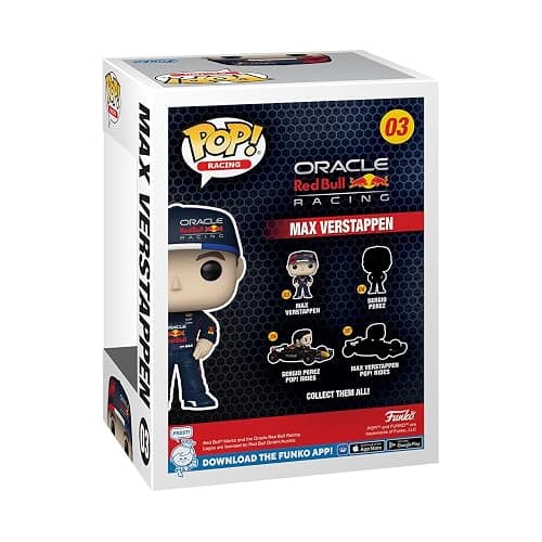Funko Pop! Formula 1- Max Verstappen - Red Bull F1 & POP! Vinyl: Formula 1- Sergio Perez - Red Bull F1 - Vinyl-Sammelfigur thumbnail 4