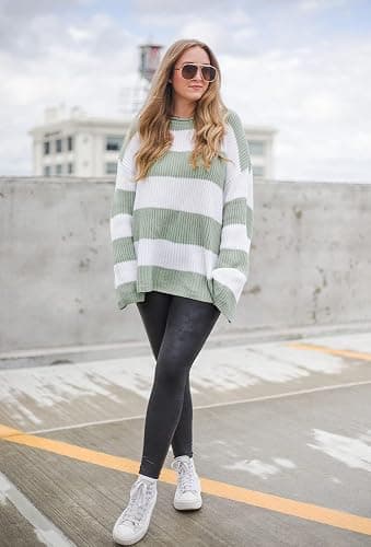 ZESICA Oversized Pullover Sweater thumbnail 10