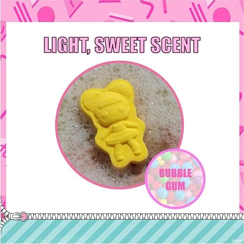 L.O.L. Surprise! 6 Piece Bath Bombs for Kids, Bubble Gum Scented, Bath Toys for Kids, Ages 3+, by Townley Girl thumbnail 4