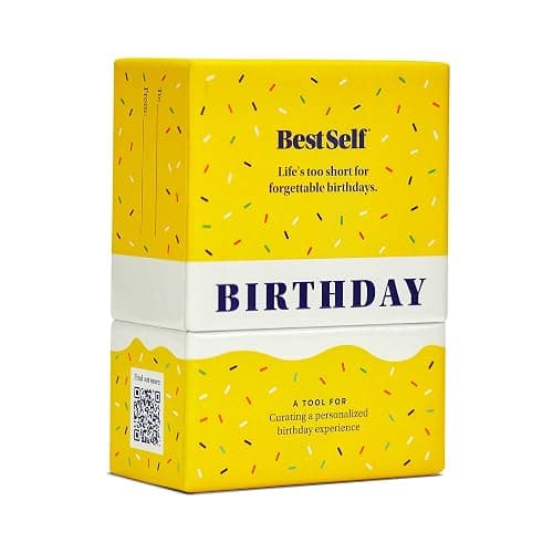 BestSelf Birthday Deck – 75 Conversation Cards & Activities for Unforgettable Birthday Celebrations | Fun, Meaningful, and Engaging Party Card Games | Gifts for Family, Couples, Friends thumbnail 3