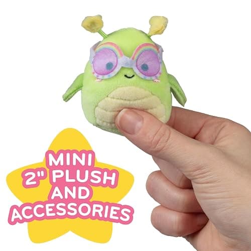Squishmallows Squishville Series 12 Mini Mystery Plush (5 Pack) Value Pack Official Jazwares Plush - Collectible Soft & Squishy Blind Capsules - Styles May Vary - Gift for Boys, Girls & Kids thumbnail 4