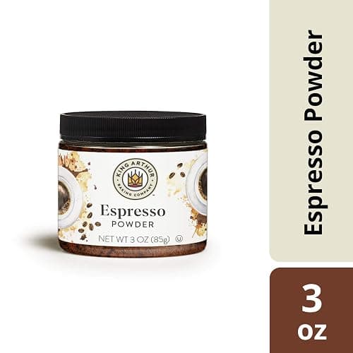 King Arthur Espresso Powder: Premium Baking Extract for Rich Chocolate Flavoring, 3 oz Reusable Jar, Kosher Certified - Enhance Your Desserts with Instant Coffee Intensity thumbnail 4