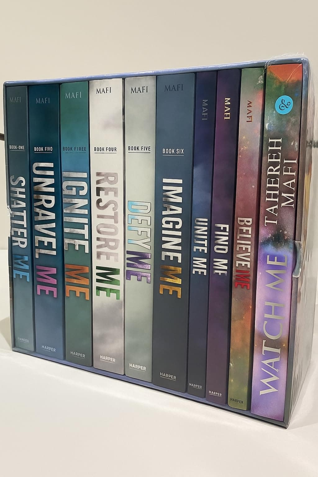 Shatter Me Series Collection 10 Books Set By Tahereh Mafi(Unite Me, Believe Me, Imagine Me, Find Me, Unravel Me, Unravel Me, Defy Me, Restore Me, Ignite Me, Watch Me) thumbnail 2