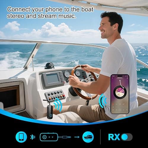 Premium Pro Bluetooth 5.4 Transmitter Receiver,Airplane Audio Adapter,Wireless Transmitter for TV/Travel Flight,Airline,Gym.Compatible with 2 AirPods/Headphones,Bluetooth Receiver for Car/Home Stereo thumbnail 8