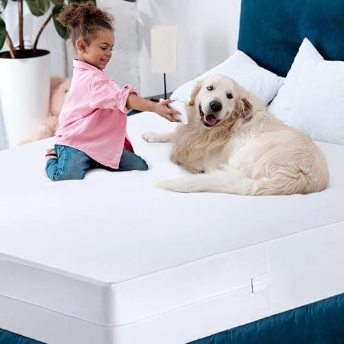 Utopia Bedding Waterproof Mattress Protector Twin XL Size, Zippered Mattress Encasement Bed Bug and Dust Mite Proof, Absorbent Six-Sided Mattress Cover thumbnail 2
