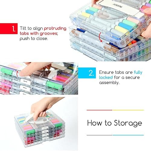 MEEDEN Artist Acrylic Paint Markers: 48 Colors Dual Tip Acrylic Marker with Brush & Round Tip - Waterproof Paint Pens Markers with Automatic Ink Control for Wood, Canvas, Glass, Rock, DIY, Ceramic thumbnail 8