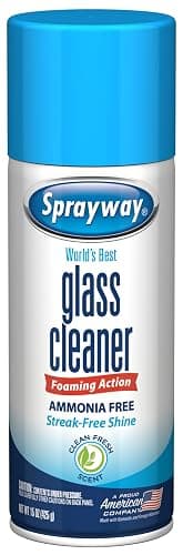Sprayway Glass Cleaner Foaming Aerosol Spray, 15oz, Pack of 6 | Ammonia-Free, Streakless, Fast-Acting | Cleans & Polishes Glass Surfaces | Fresh Scent, Removes Fingerprints, Dust, Dirt, Smoke Film thumbnail 2