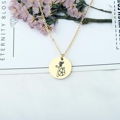 UJIMS Fantasty Book Merch The Dagger Pendant Necklace Special Edition Book Fans Gift Power Book Jewelry thumbnail 2