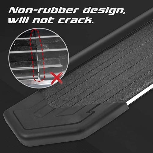 OTHOWE Aluminum Side Steps Running Boards Compatible with 4Runner 2010-2024 Limited & 2010-2013 SR5 & 2020-2022 Nightshade Edition & 2022-2024 TRD Sport(Include Side Skirts). 5.5Inch Step Bars. thumbnail 7