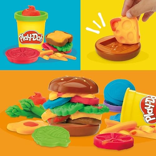 Play-Doh Grill Fun Playset, Play Kitchen Toys, Arts & Crafts for Kids 3+ Years thumbnail 3