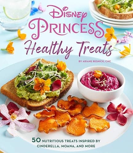 Disney Princess: Healthy Treats Cookbook (Kids Cookbook, Gifts for Disney Fans) - Image 1