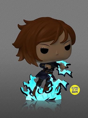 Epic Collectibles Pop Anime: Jujutsu Kaisen (JJK) - Nobara (Chase Variant) | Glows in the Dark Vinyl Figure Bundled with Box Protector Compatible for Funko thumbnail 3