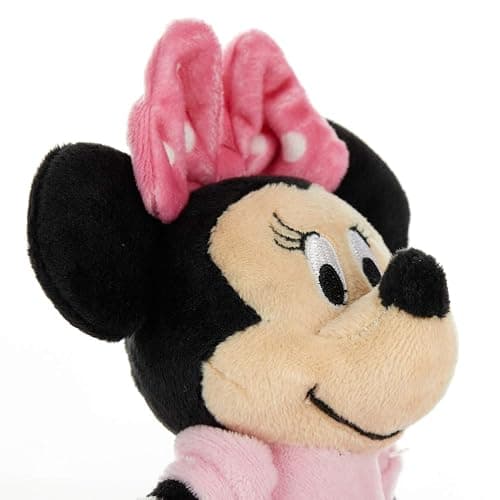 KIDS PREFERRED Disney Baby Minnie Mouse Stuffed Animal Plush Toy Mini Jingler, 6.5 inches thumbnail 4