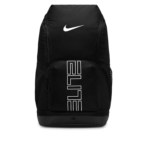 Nike, Unisex, Varsity Elite Backpack (32L), Black/Black/Metallic Silver, One Size - Image 1