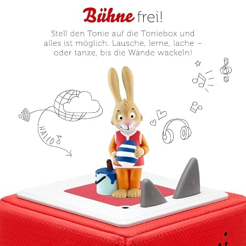 tonies Hörfiguren für Toniebox, Rolf Zuckowski – Rolfs Hasengeschichte, Oster-Hörbuch mit Liedern für Kinder ab 4 Jahren, Spielzeit ca. 40 Minuten thumbnail 2