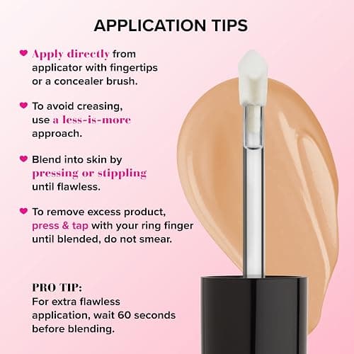 Too Faced Born This Way Super Coverage Multi-Use Concealer | Full-Coverage Hydrating Concealer for Dark Circles & Blemishes with Natural Finish | Hyaluronic Acid & Coconut Water thumbnail 6