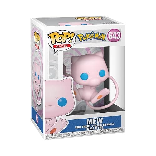 Funko POP Games: Pokemon - Mew,Multicolor,One Size - Image 1