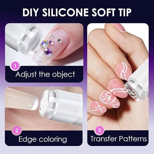 Mini UV Light for Gel Nails: Rechargeable Handheld UV Nail Lamp with Magnetic Stand, Flash Cure Light, Fast Curing, Suitable for Home Manicure and Salon thumbnail 5