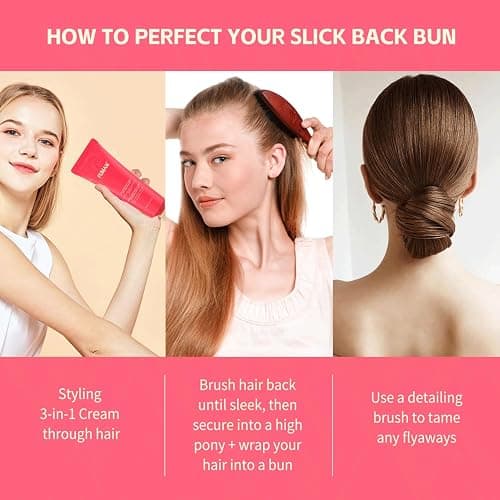 Cactus Fruit 3-In-1 Styling Cream - Smooth Styles, Prep Shiny Blowouts, Defines Curls (150ml), No Chemical Flavors Fly Away Hair Tamer. thumbnail 2