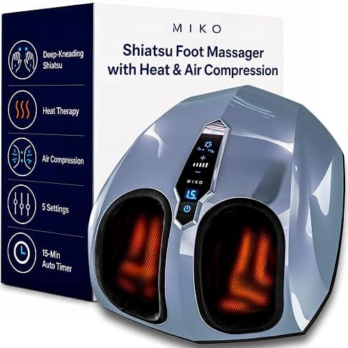 Miko Shiatsu Foot Massager with Deep Air Compression - Image 1