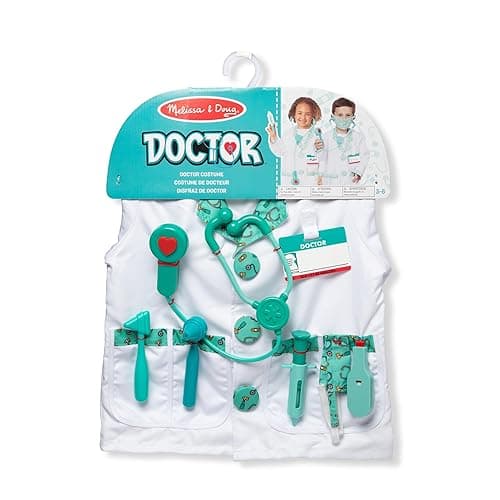Melissa & Doug Doctor Role Play Costume Dress-Up Set (7 pcs) Frustration-Free Packaging - Frustration-free Packaging thumbnail 6