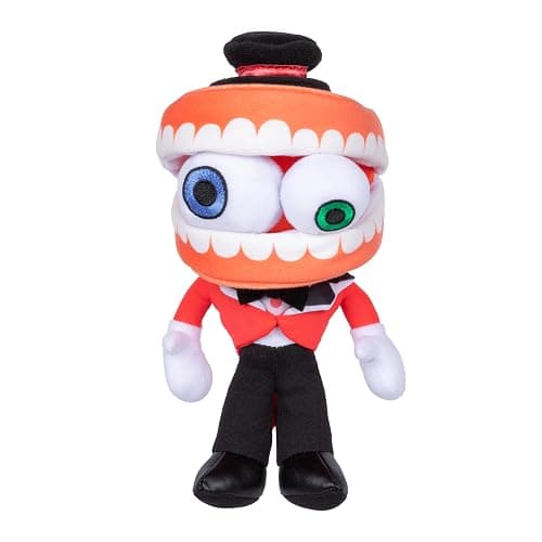 The Amazing Digital Circus Deluxe Caine Plush Figure, 8"/20.3 CM Figure Made with Premium Materials, Collect Caine, Pomni, Kinger, Jax and Ragatha - Image 1