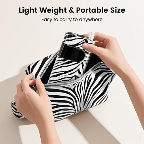 Lavinda 35000RPM Electric Nail Drill, Cordless Nail Drill Machine Portable Rechargeable Nail Efile for Acrylic Gel Nails, Manicure Pedicure Polishing Shaping Tool for Salon Home Use-Zebra Pattern thumbnail 7