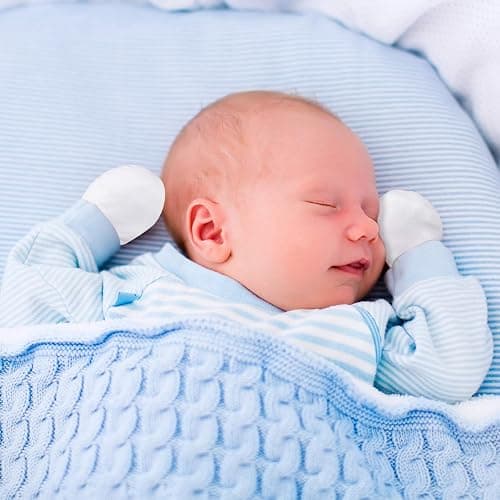 Geyoga 6 Pairs Newborn Baby Mittens No Scratch Gloves Infant Toddler Anti Scratch Essentials Unisex for 3-9 Months Girls Boys thumbnail 7